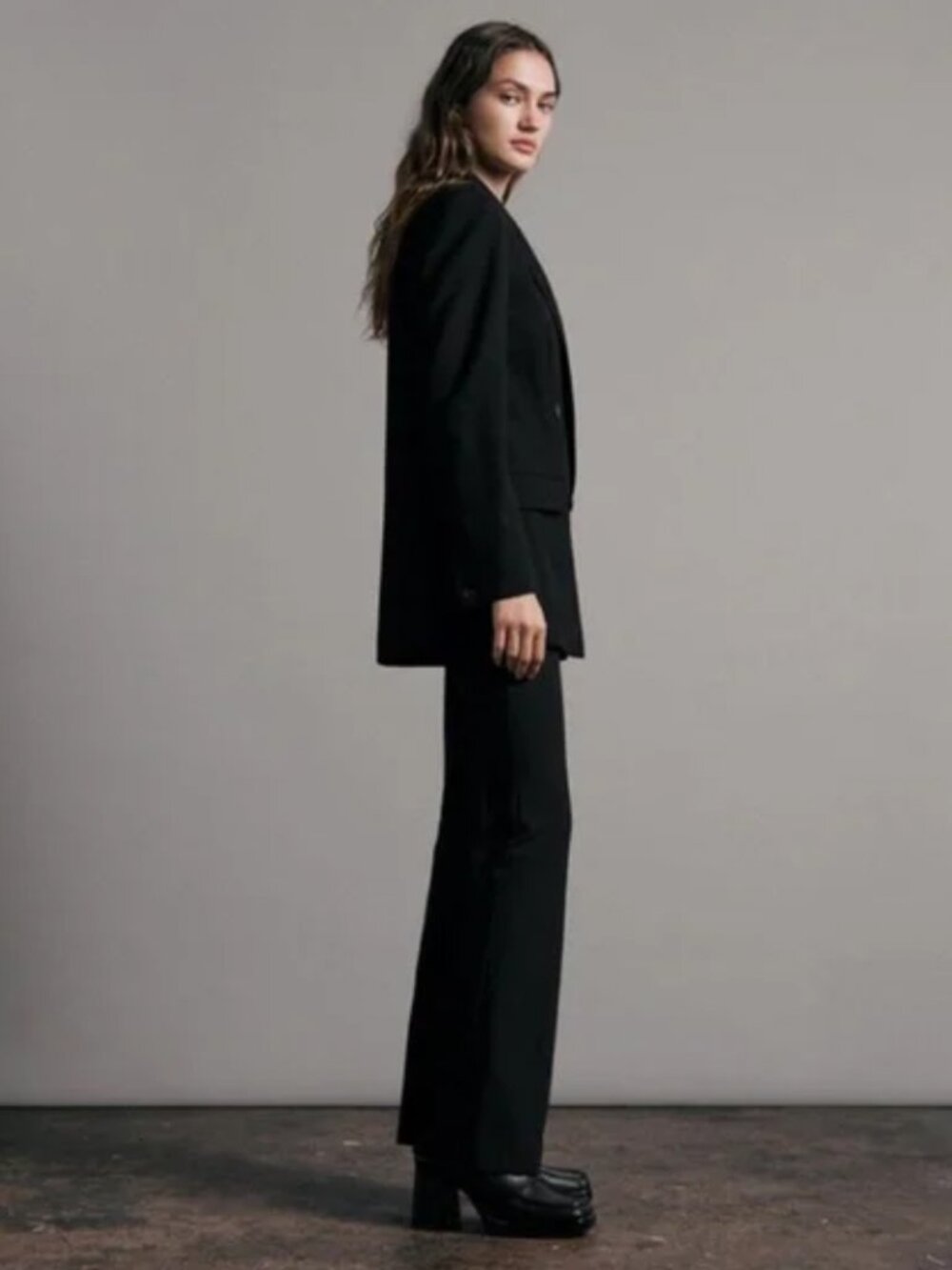 NWOT Wool-blend Rag & Bone Icons Andie Blazer Size 4 - Picture 7 of 8
